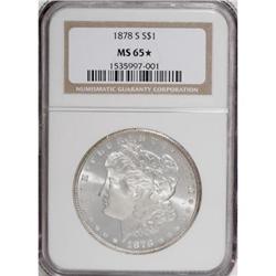 1878-S $1 MS65 NGC