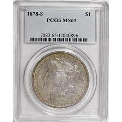 1878-S $1 MS65 PCGS