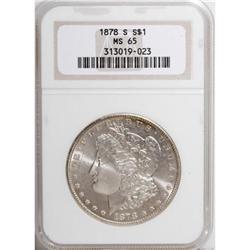 1878-S $1 MS65 NGC