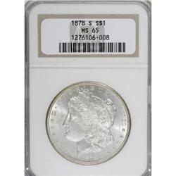 1878-S $1 MS65 NGC