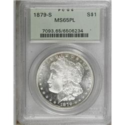 1879-S $1 Prooflike MS65 PCGS