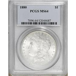 1880 $1 MS64 PCGS