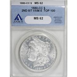 1880-CC $1 MS62 ANACS