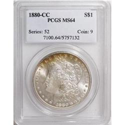 1880-CC $1 MS64 PCGS