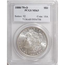 1880/79-O $1 MS63 PCGS