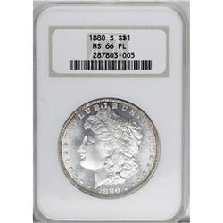 1880-S $1 Prooflike MS66 NGC