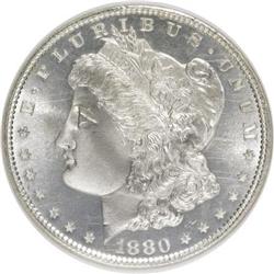 1880-S $1 Prooflike MS66 NGC