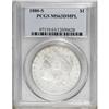 Image 1 : 1880-S $1 Deep Mirror Prooflike MS63 PCGS
