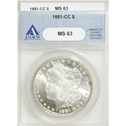 1881-CC $1 MS63 ANACS