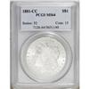 Image 1 : 1881-CC $1 MS64 PCGS