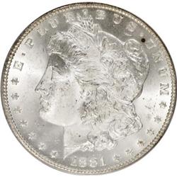 1881-CC $1 MS65 PCGS