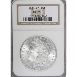 1881-CC $1 MS65 NGC