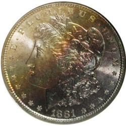 1881-S $1 MS64 NGC