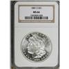 Image 1 : 1881-S $1 MS66 NGC