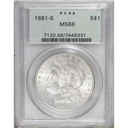 1881-S $1 MS66 PCGS