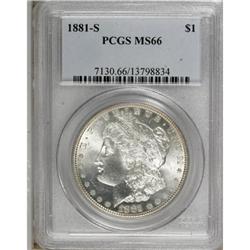 1881-S $1 MS66 PCGS