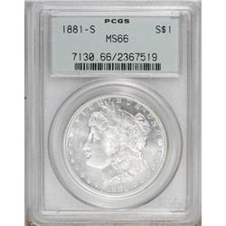 1881-S $1 MS66 PCGS