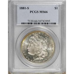 1881-S $1 MS66 PCGS