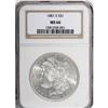 Image 1 : 1881-S $1 MS66 NGC