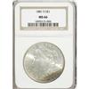 Image 1 : 1881-S $1 MS66 NGC