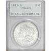 Image 1 : 1881-S $1 Prooflike MS66 PCGS