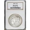 Image 1 : 1881-S $1 Deep Mirror Prooflike MS64 NGC