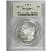 Image 1 : 1881-S $1 Deep Mirror Prooflike MS65 PCGS
