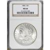 Image 1 : 1882 $1 MS64 NGC