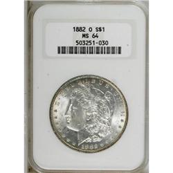 1882-O $1 MS64 NGC
