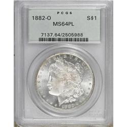 1882-O $1 Prooflike MS64 PCGS