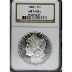 1882-O $1 Deep Mirror Prooflike MS64 PCGS