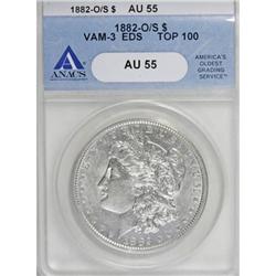 1882-O/S $1 AU55 ANACS
