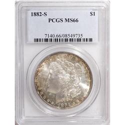 1882-S $1 MS66 PCGS