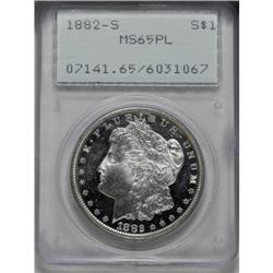 1882-S $1 Prooflike MS65 PCGS