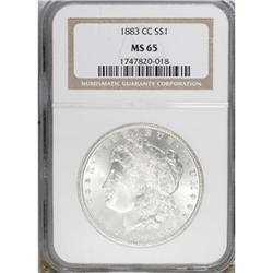 1883-CC $1 MS65 NGC