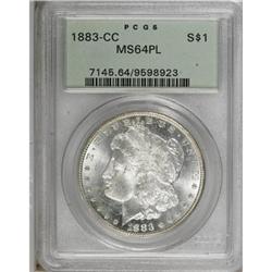 1883-CC $1 Prooflike MS64 PCGS