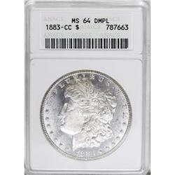1883-CC $1 Deep Mirror Prooflike MS64 ANACS