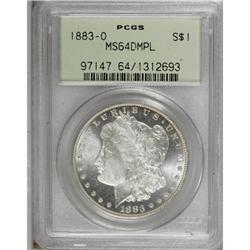 1883-O $1 Deep Mirror Prooflike MS64 PCGS