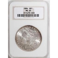 1884 $1 MS65 NGC