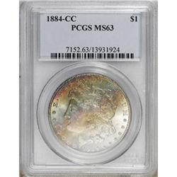 1884-CC $1 MS63 PCGS