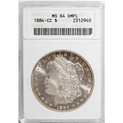 1884-CC $1 Deep Mirror Prooflike MS64 ANACS