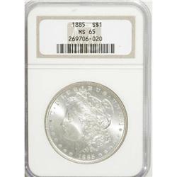 1885 $1 MS65 NGC