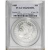 Image 3 : 1885 $1 Deep Mirror Prooflike MS65 PCGS