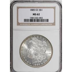 1885-CC $1 MS62 NGC