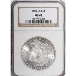1885-CC $1 MS63 NGC