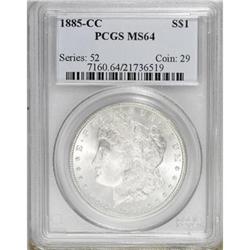 1885-CC $1 MS64 PCGS