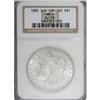Image 1 : 1885-S $1 AU58 NGC