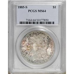 1885-S $1 MS64 PCGS