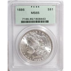 1886 $1 MS65 PCGS