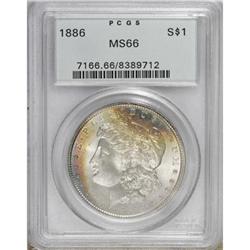 1886 $1 MS66 PCGS